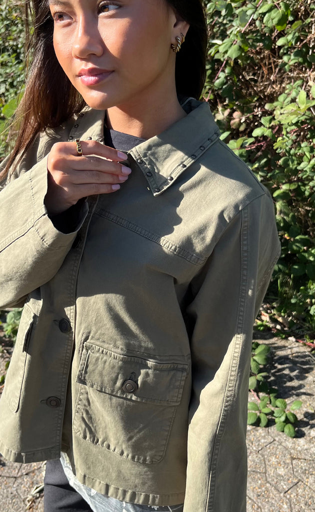 Culture Jakke - Ally Brita - Burnt Olive