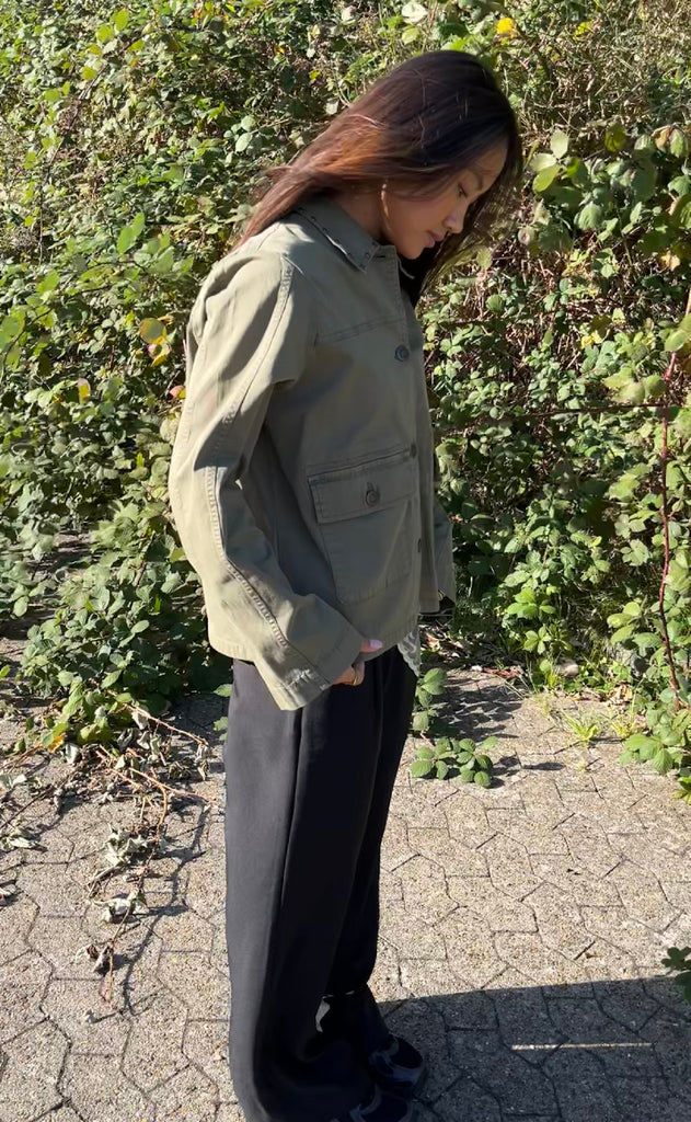 Culture Jakke - Ally Brita - Burnt Olive