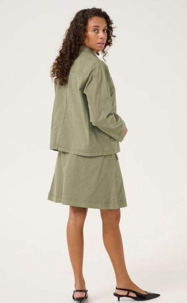 Culture Jakke - Ally Brita - Burnt Olive