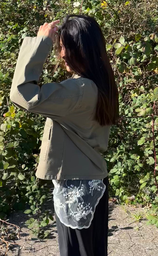 Culture Jakke - Ally Brita - Burnt Olive