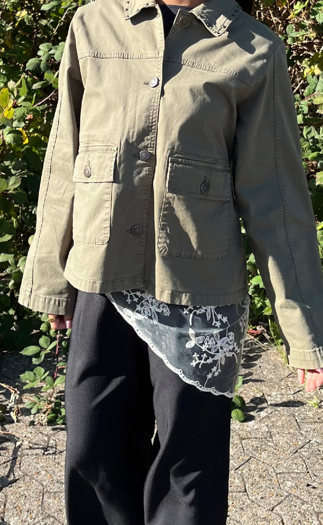 Culture Jakke - Ally Brita - Burnt Olive