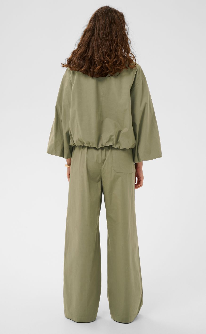 Culture Jakke - Bendine - Dusky Green