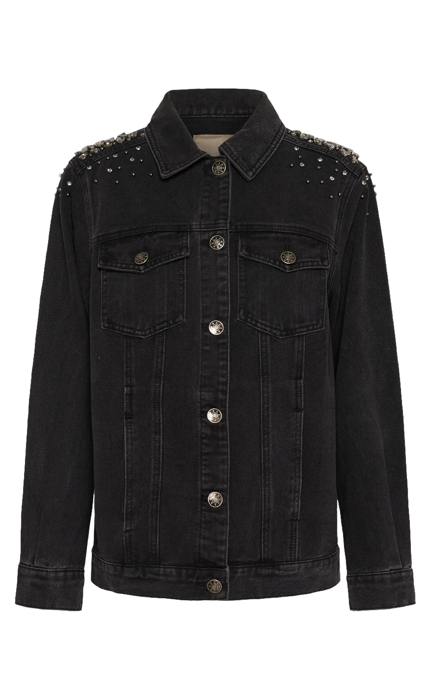 Culture Jakke - Cally - Black Wash