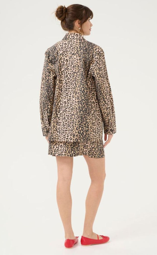 Culture Jakke - Halina - Leopard Wash