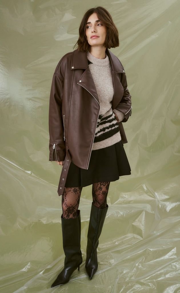 Culture Jakke - Mimbo - Coffee Bean