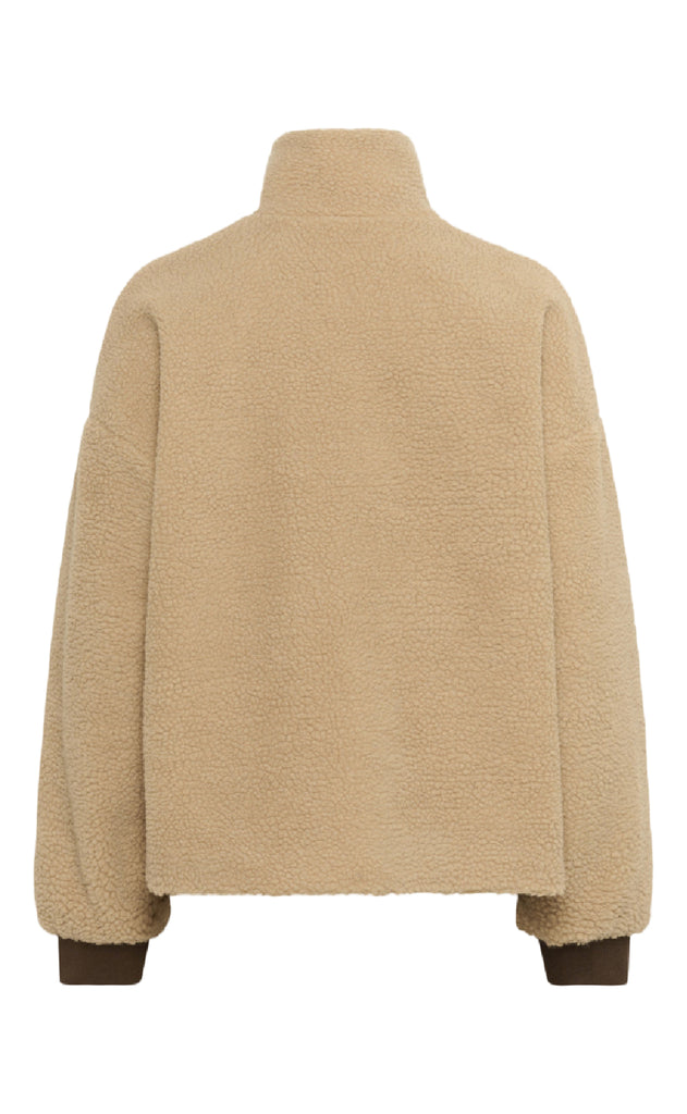 Culture Jakke - Tally Teddy - Nomad/Brown