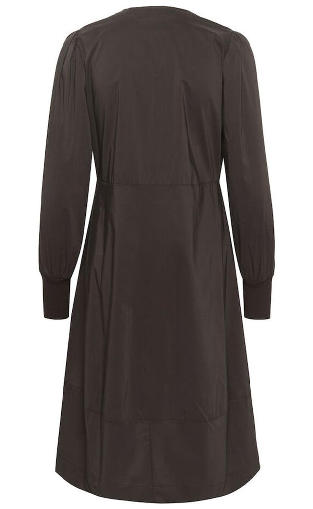 Culture Kjole - Antoinett Rib - Demitasse