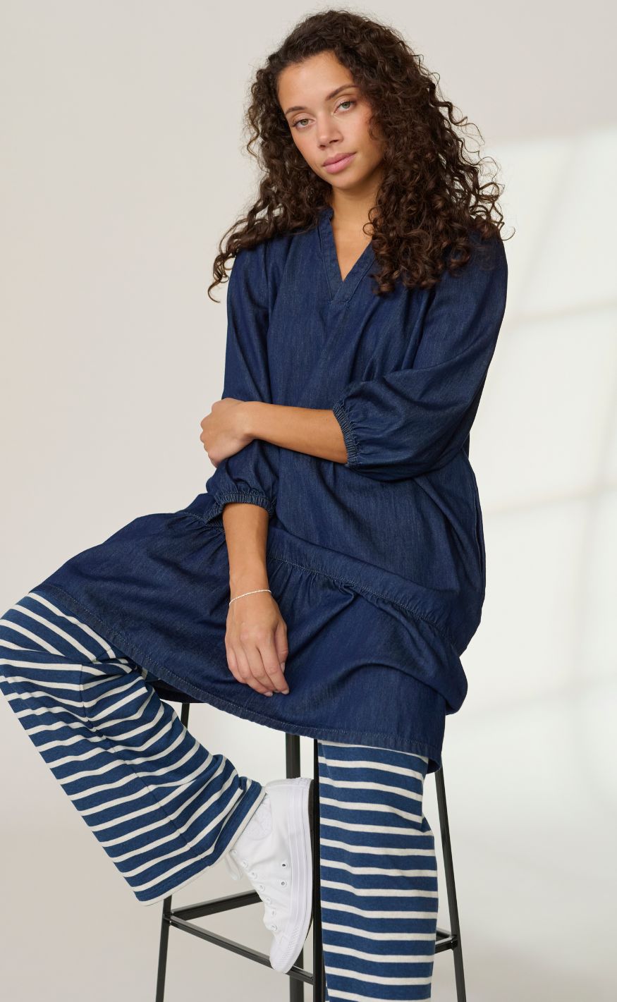 Culture Kjole - Arpa Giselle - Rinse Wash