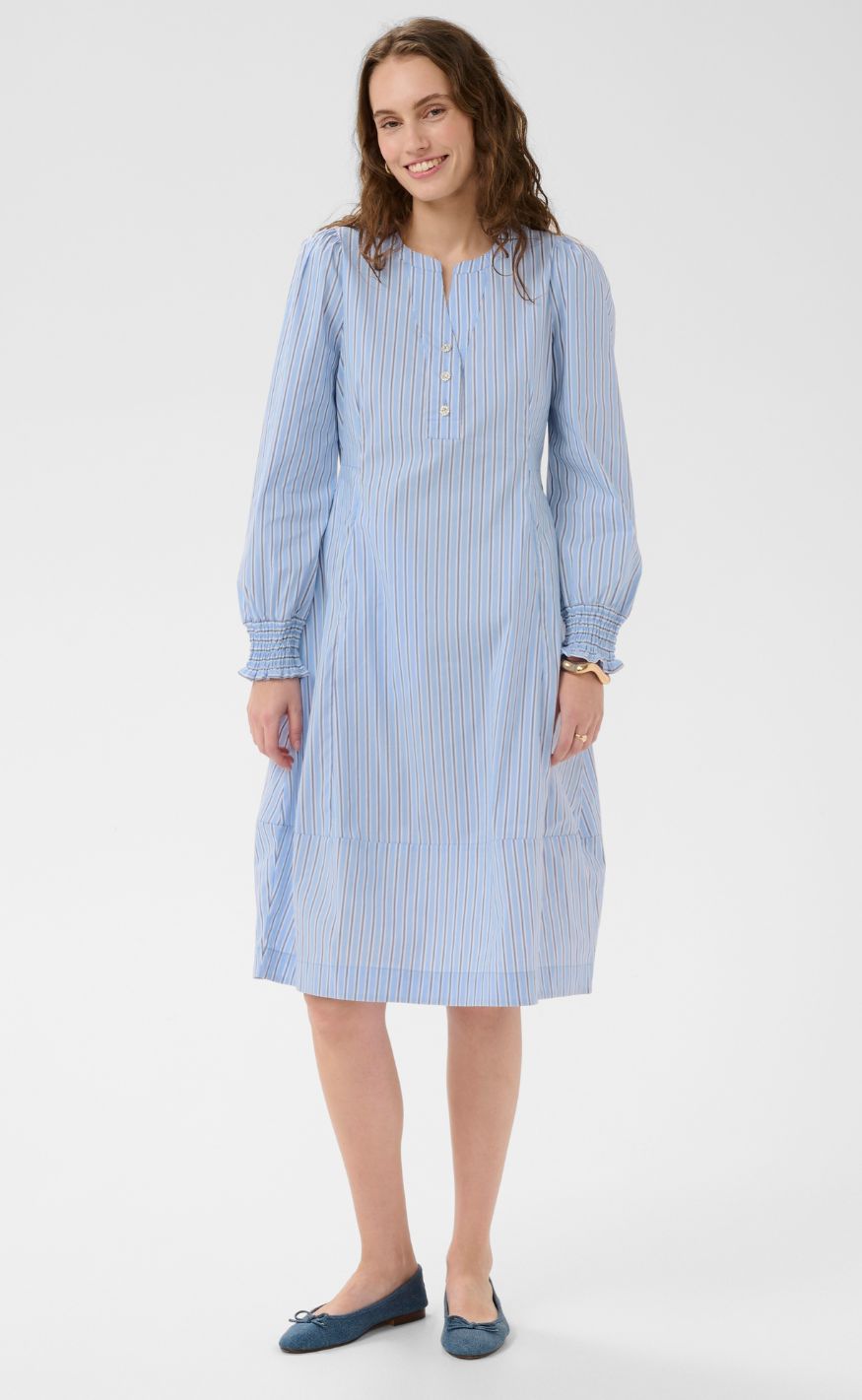 Culture Kjole - Art - Blue Stripe