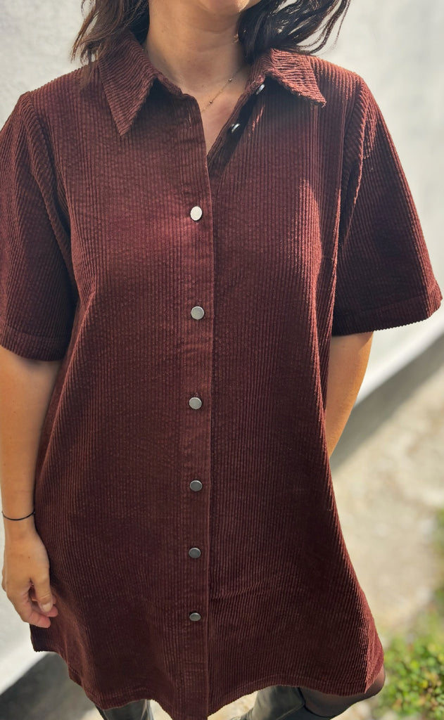 Culture Kjole - Baela Klay - Bitter Chocolate