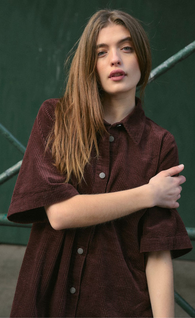 Culture Kjole - Baela Klay - Bitter Chocolate