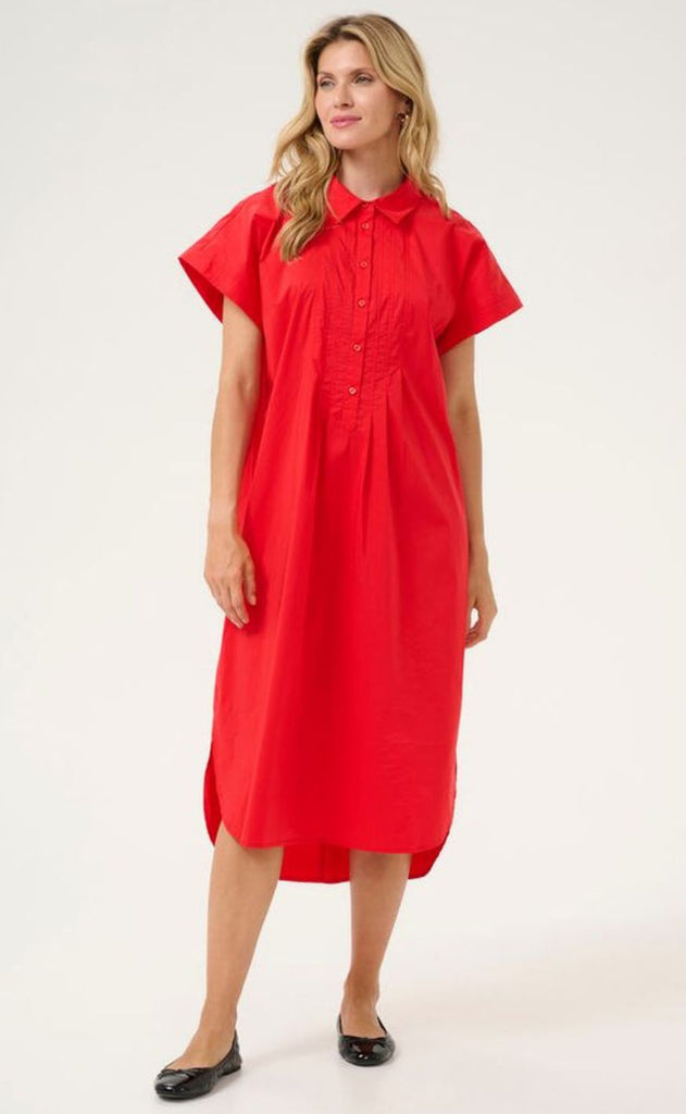 Culture Kjole - Berri Antoinett - Fiery Red