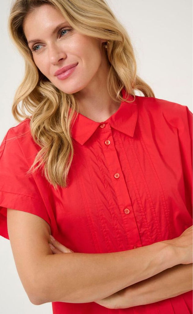 Culture Kjole - Berri Antoinett - Fiery Red