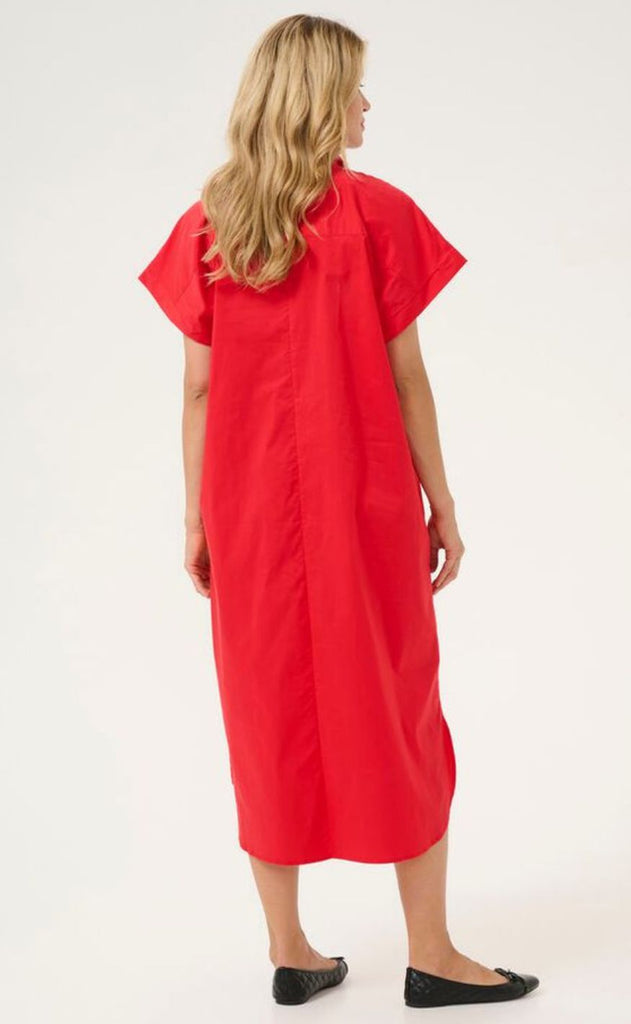 Culture Kjole - Berri Antoinett - Fiery Red