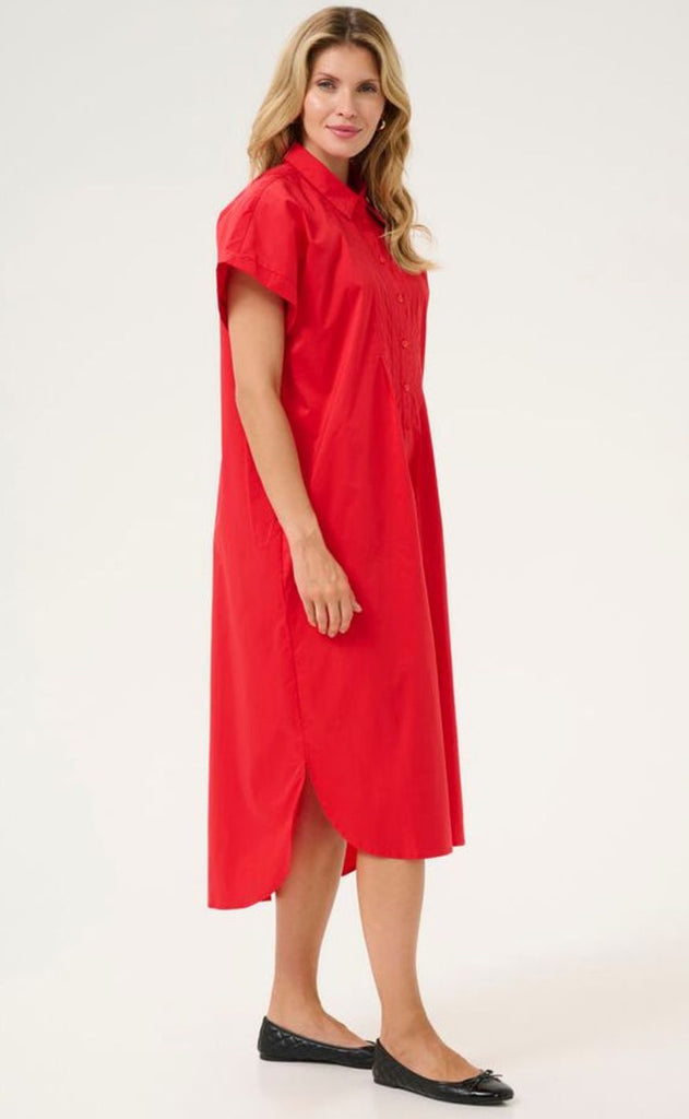 Culture Kjole - Berri Antoinett - Fiery Red