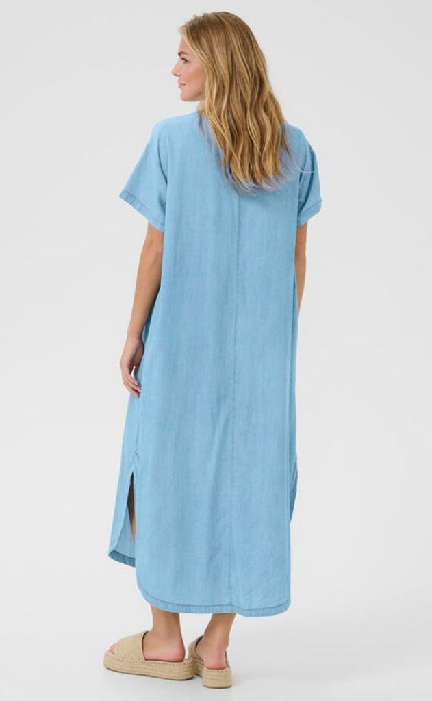 Culture Kjole - Citha Aurelia - Light Blue Wash