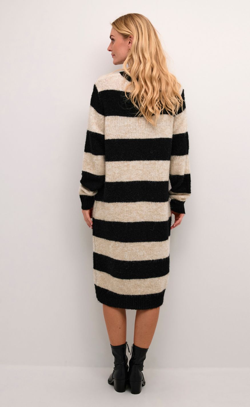 Culture Kjole - Kimmy - Oyster Gray Melange