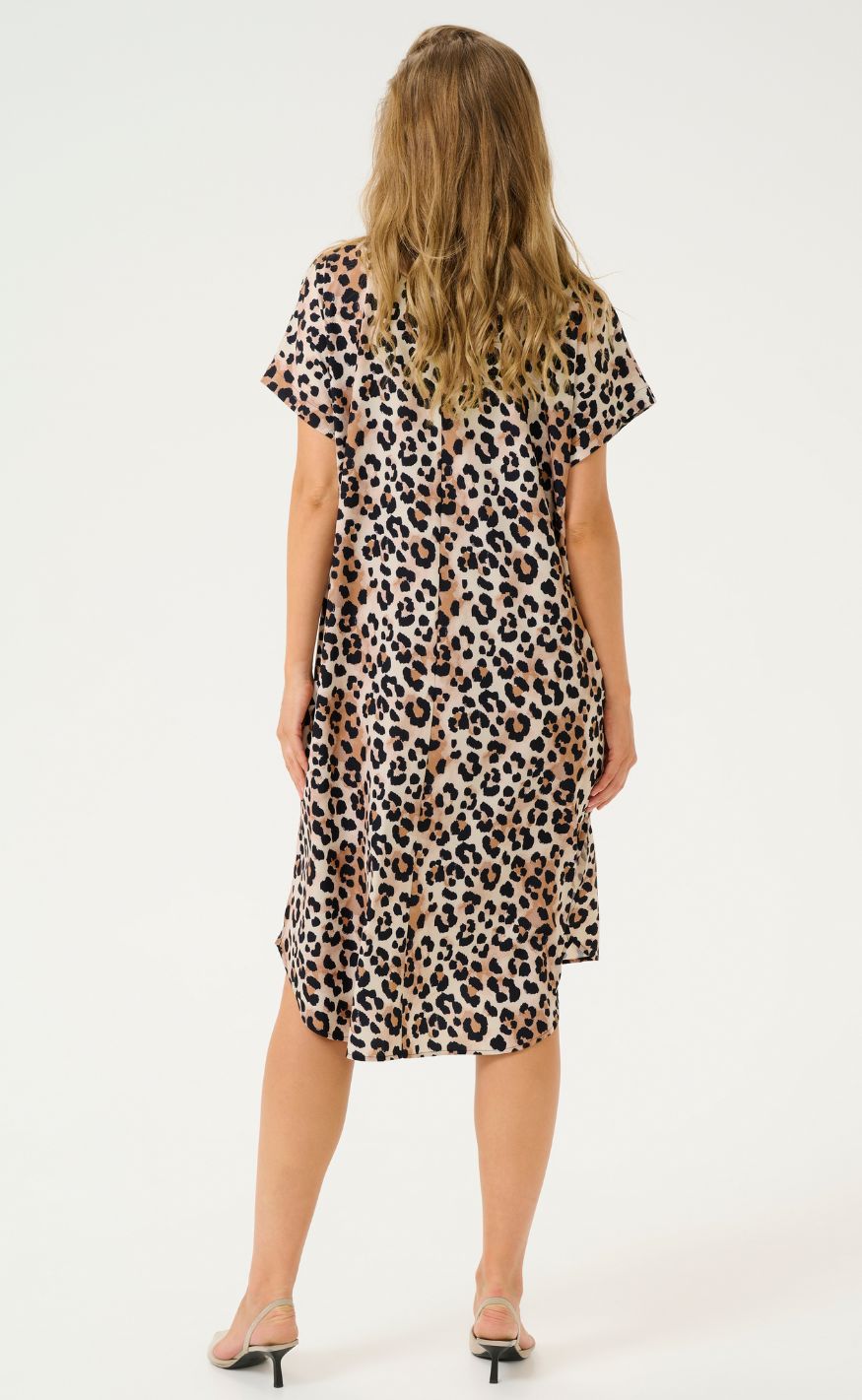 Culture Kjole - Moana Abigail Kaftan - Leopard