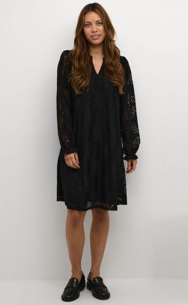 Culture Kjole - Olu LS - Black