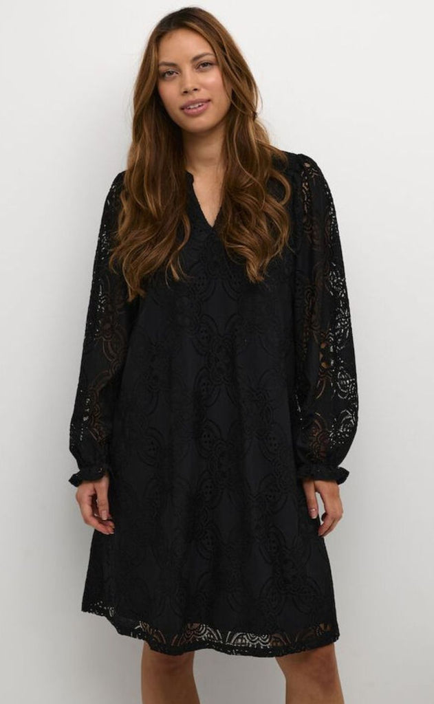 Culture Kjole - Olu LS - Black