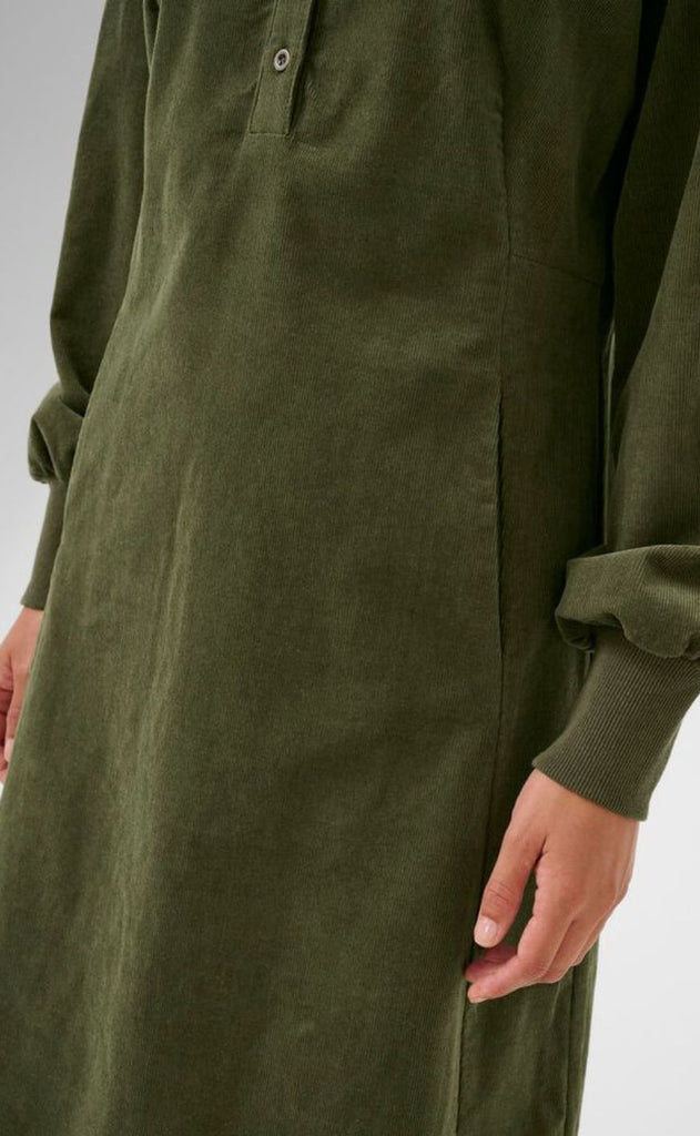 Culture Kjole - Ula Rhaena - Burnt Olive