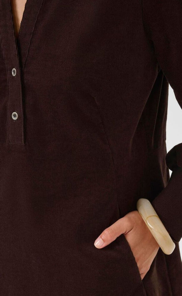 Culture Kjole - Ula Rhaena - Coffee Bean