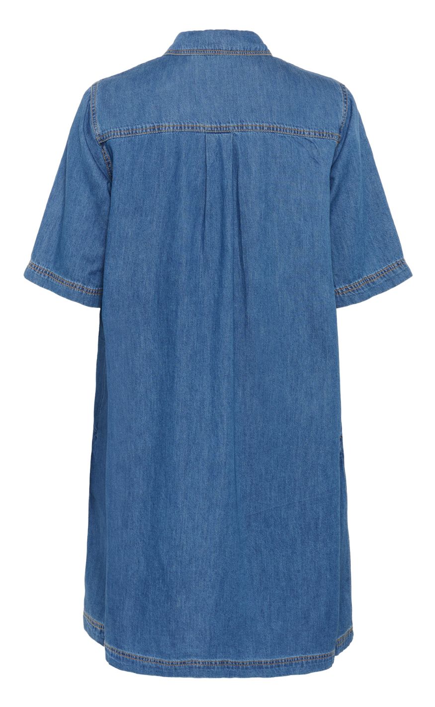 Culture Kjole - Winnie Arpa - Dark Blue Wash