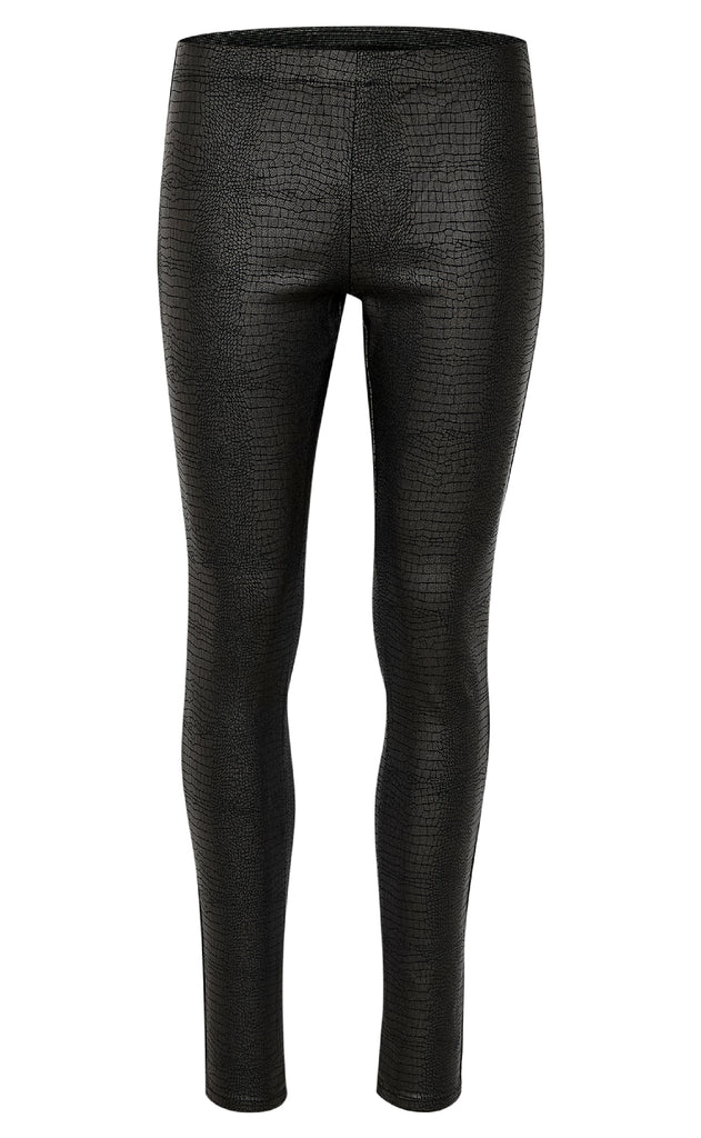 Culture Leggings - Bettine - Black Croco