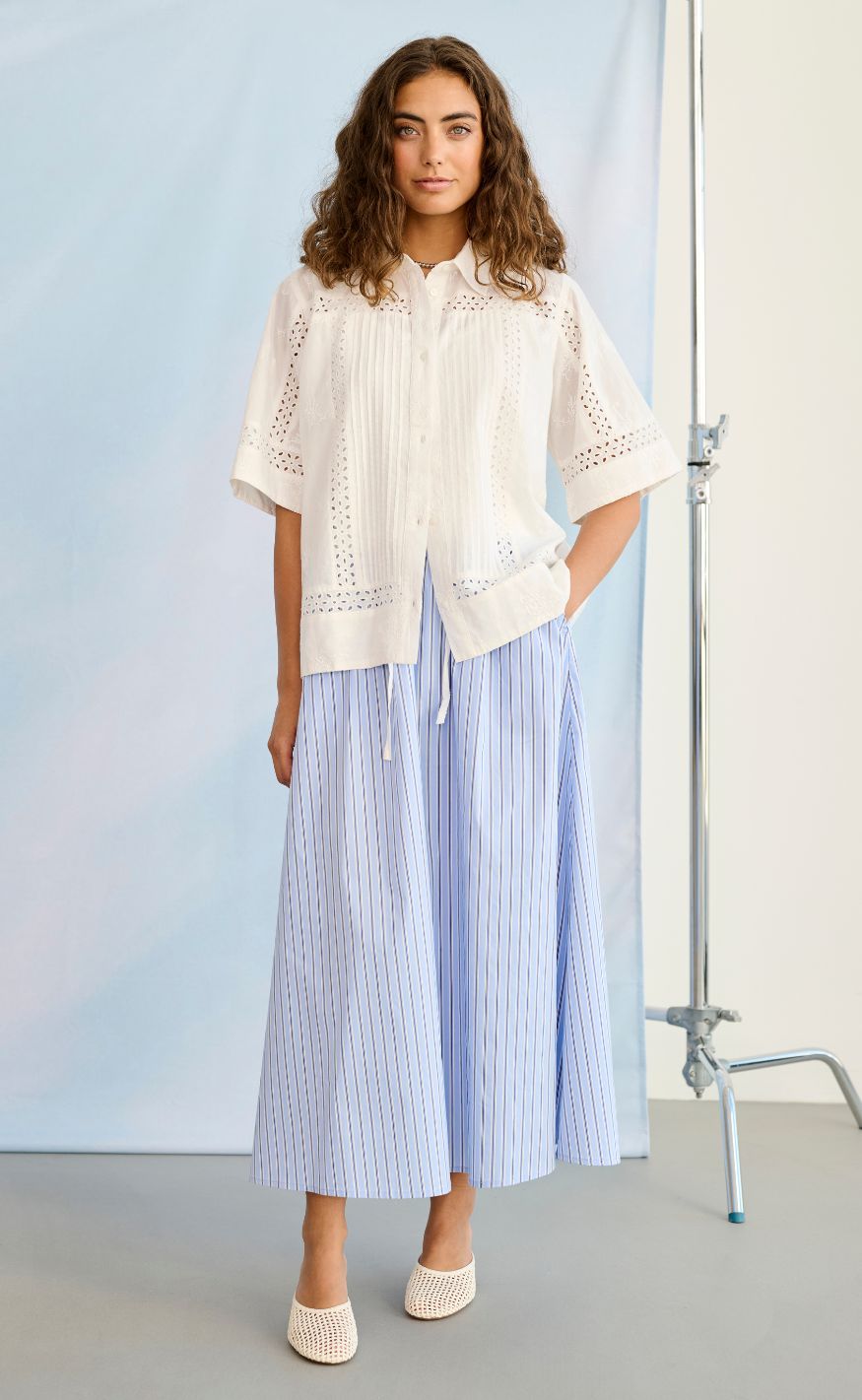 Culture Nederdel - Art - Blue Stripe