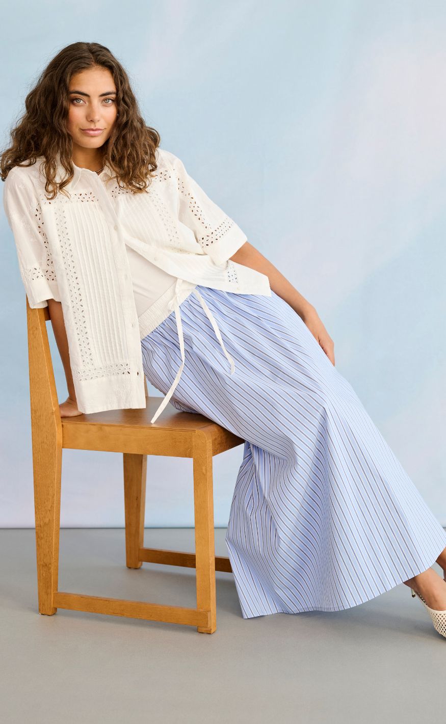 Culture Nederdel - Art - Blue Stripe