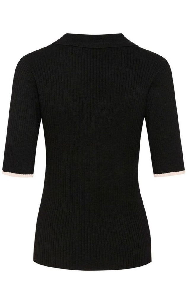 Culture Polo - Sabi Annemette - Black/Whitecap stripe