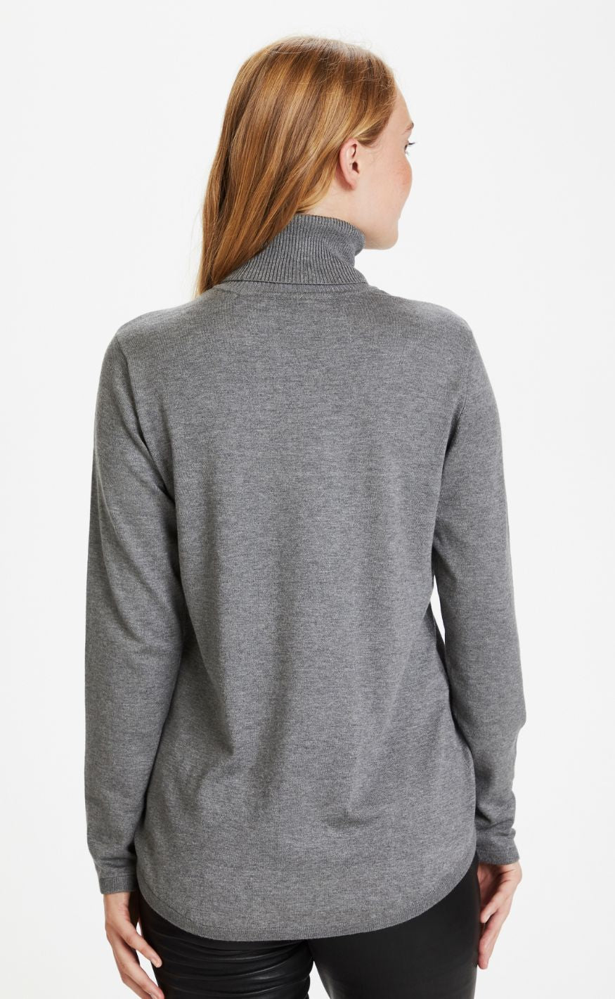Culture Pullover - Annemarie Loose - Mid Grey Melange