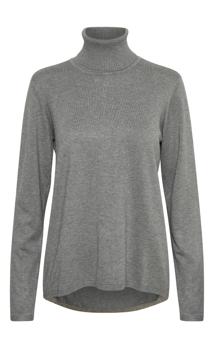 Culture Pullover - Annemarie Loose - Mid Grey Melange