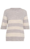 Culture Pullover - Callie Arrow Stripe - Grey Melange/Whitecap Stripe