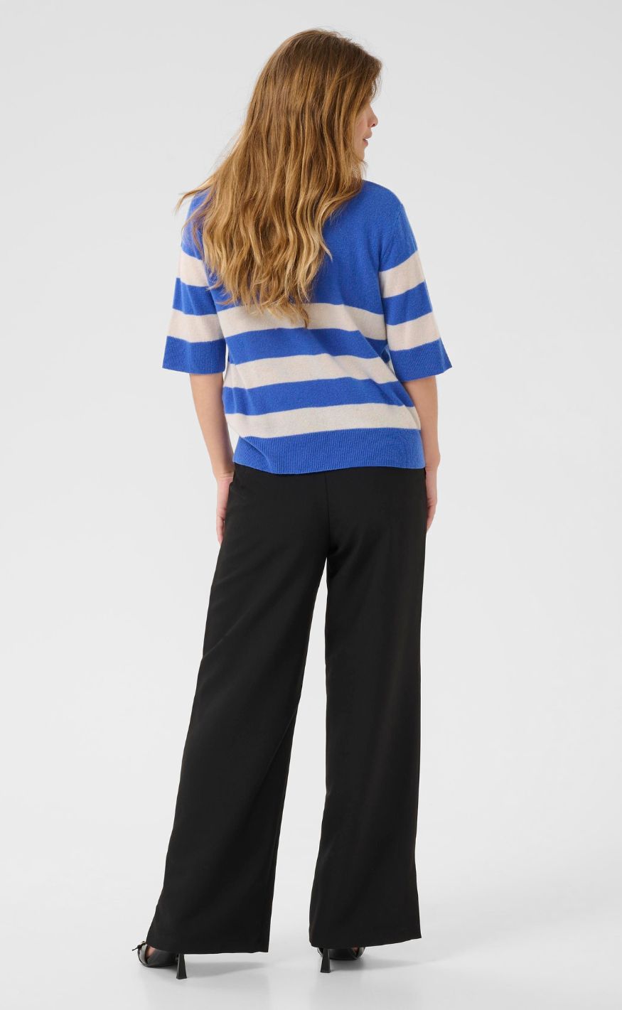 Culture Pullover - Callie Arrow Stripe - Victoria Blue/Whitecap Stripe