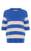 Culture Pullover - Callie Arrow Stripe - Victoria Blue/Whitecap Stripe