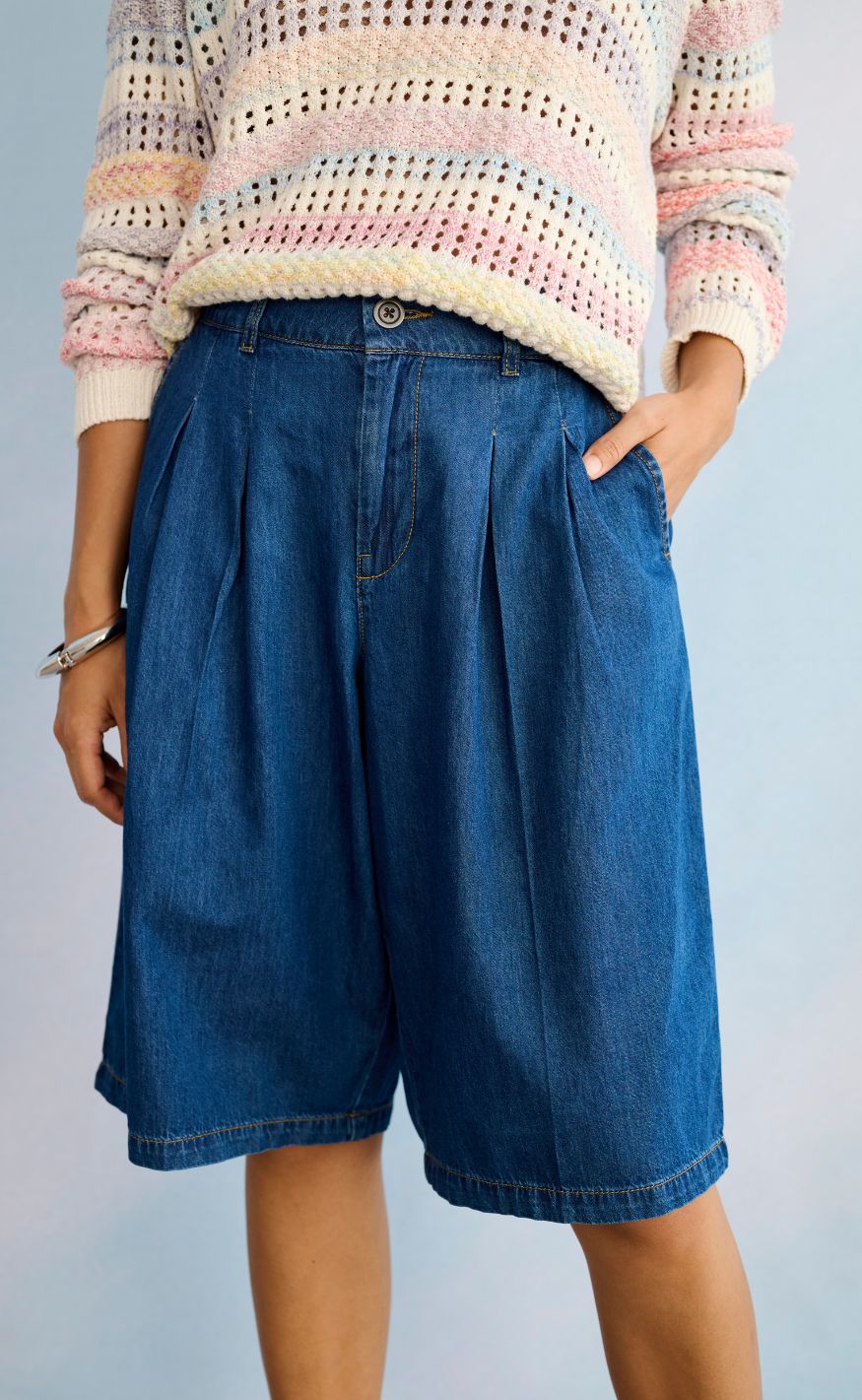 Culture Shorts - Lava Arpa - Dark Blue Wash