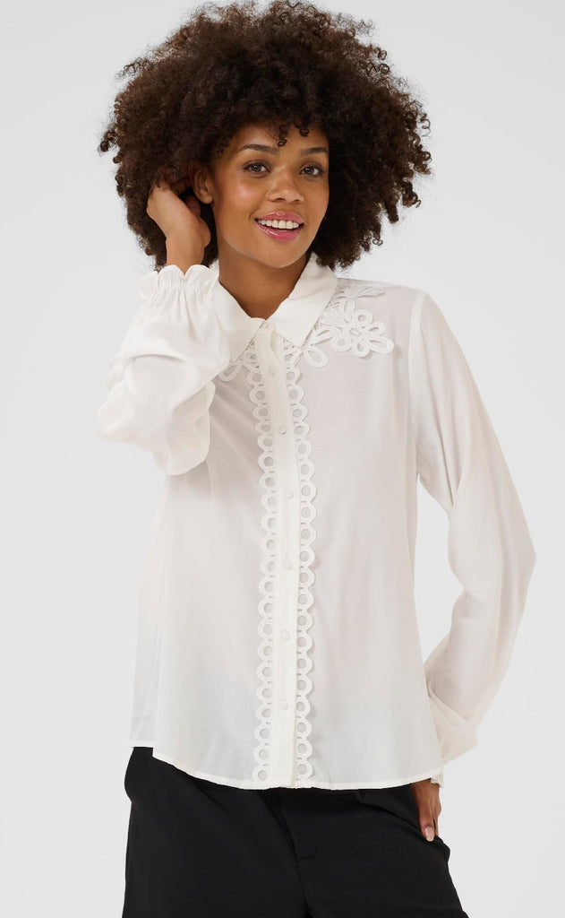 Culture Skjorte - Amanda Asmine - Spring Gardenia