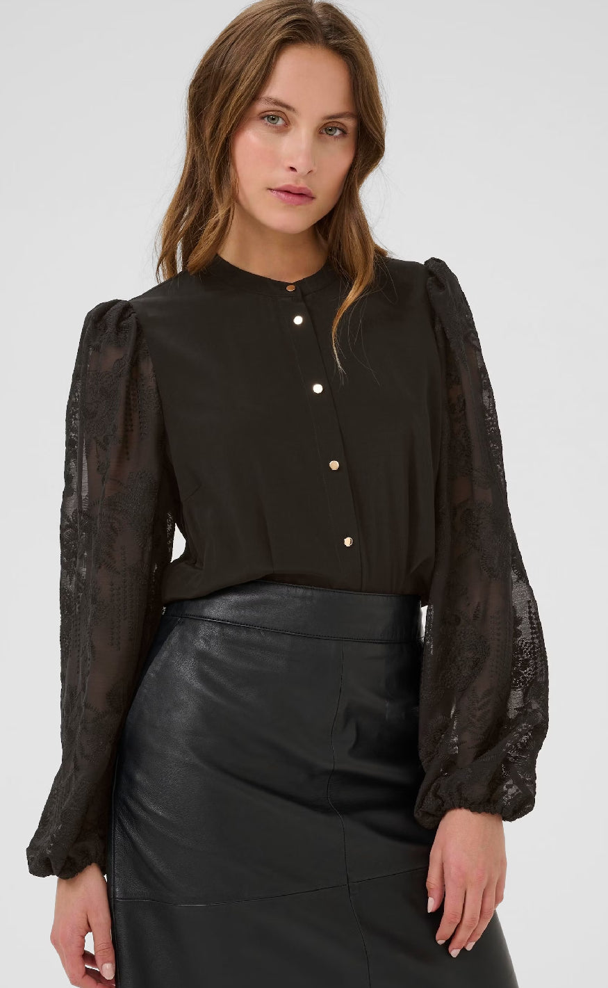 Culture Skjorte - Asmine - Black