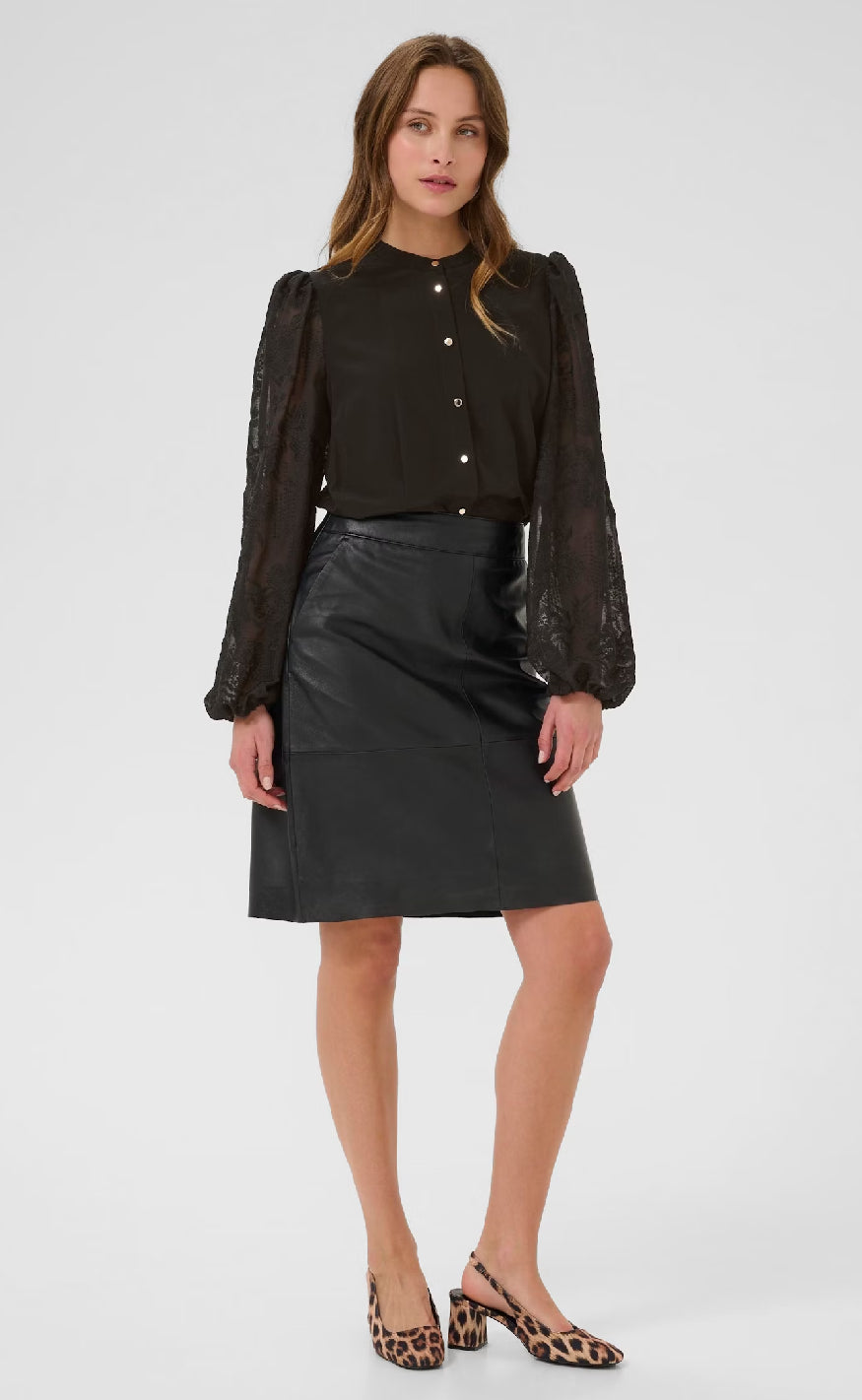 Culture Skjorte - Asmine - Black