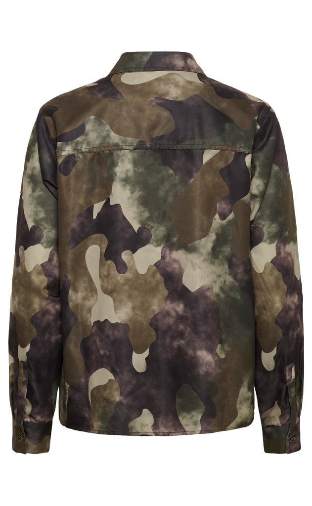 Culture Skjorte - Camuna - Camouflage