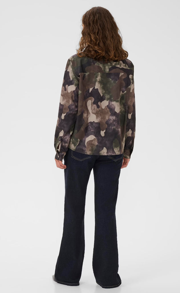Culture Skjorte - Camuna - Camouflage