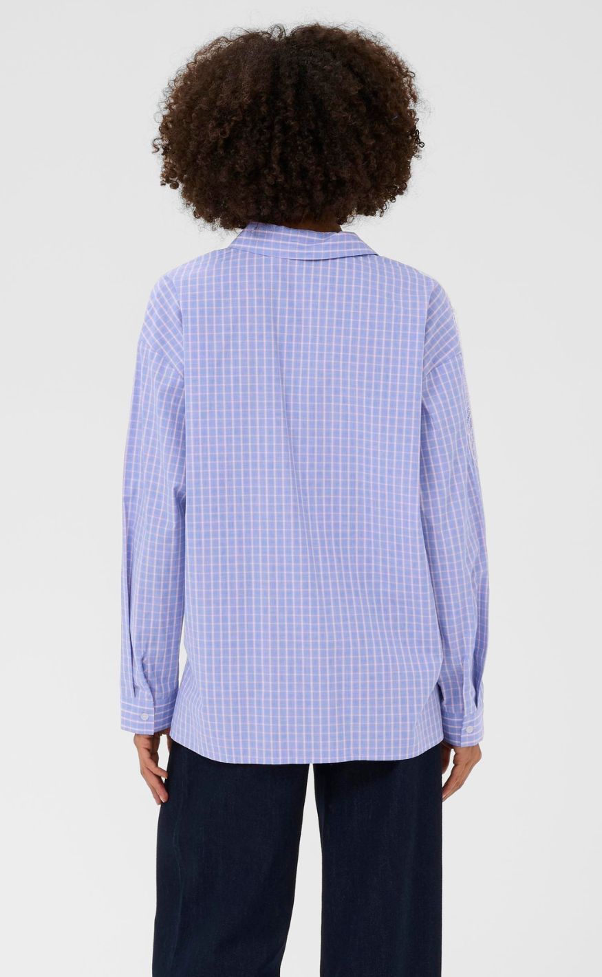 Culture Skjorte - Jani Deco - Blue Check
