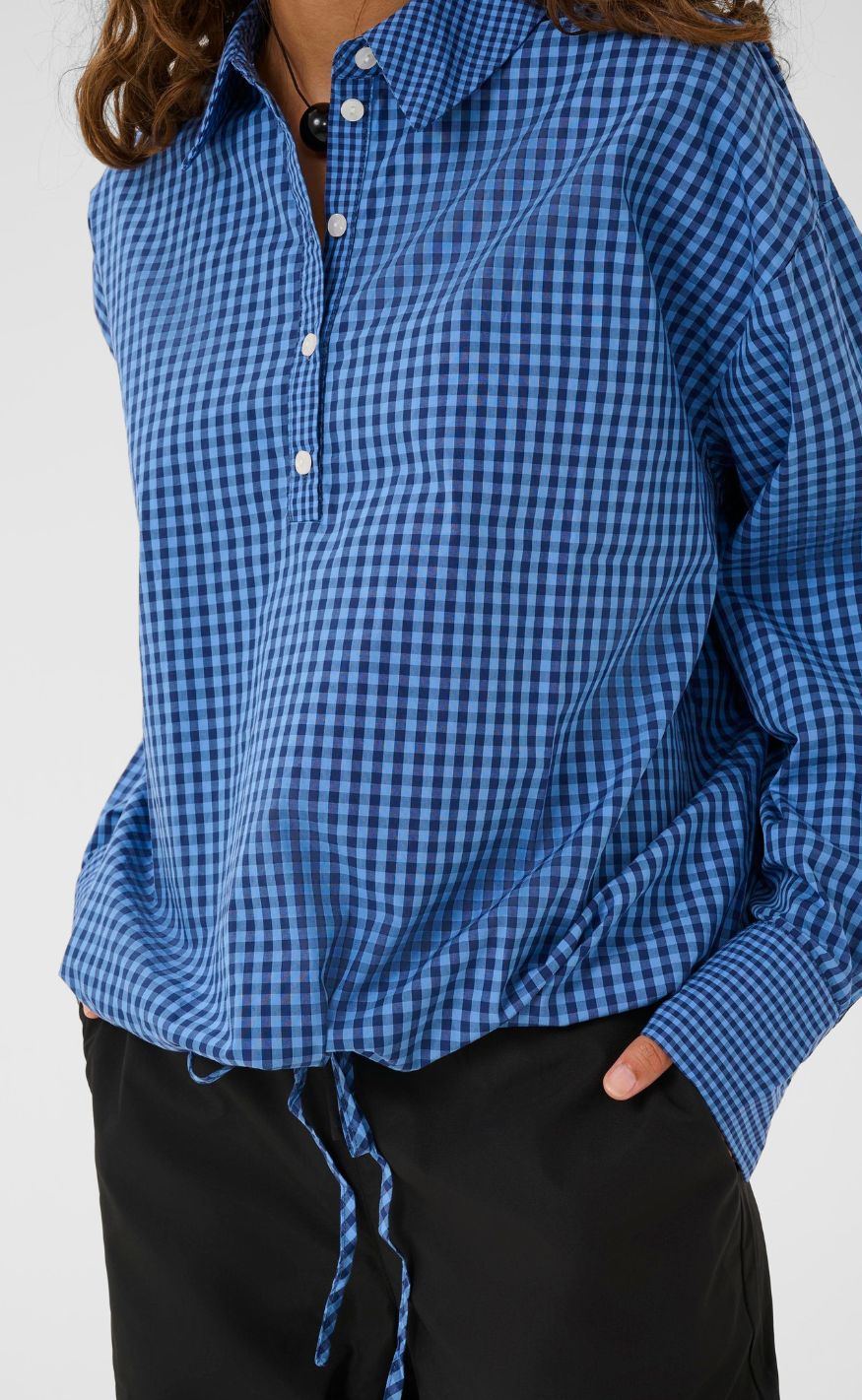 Culture Skjorte - Triana - Blue Check