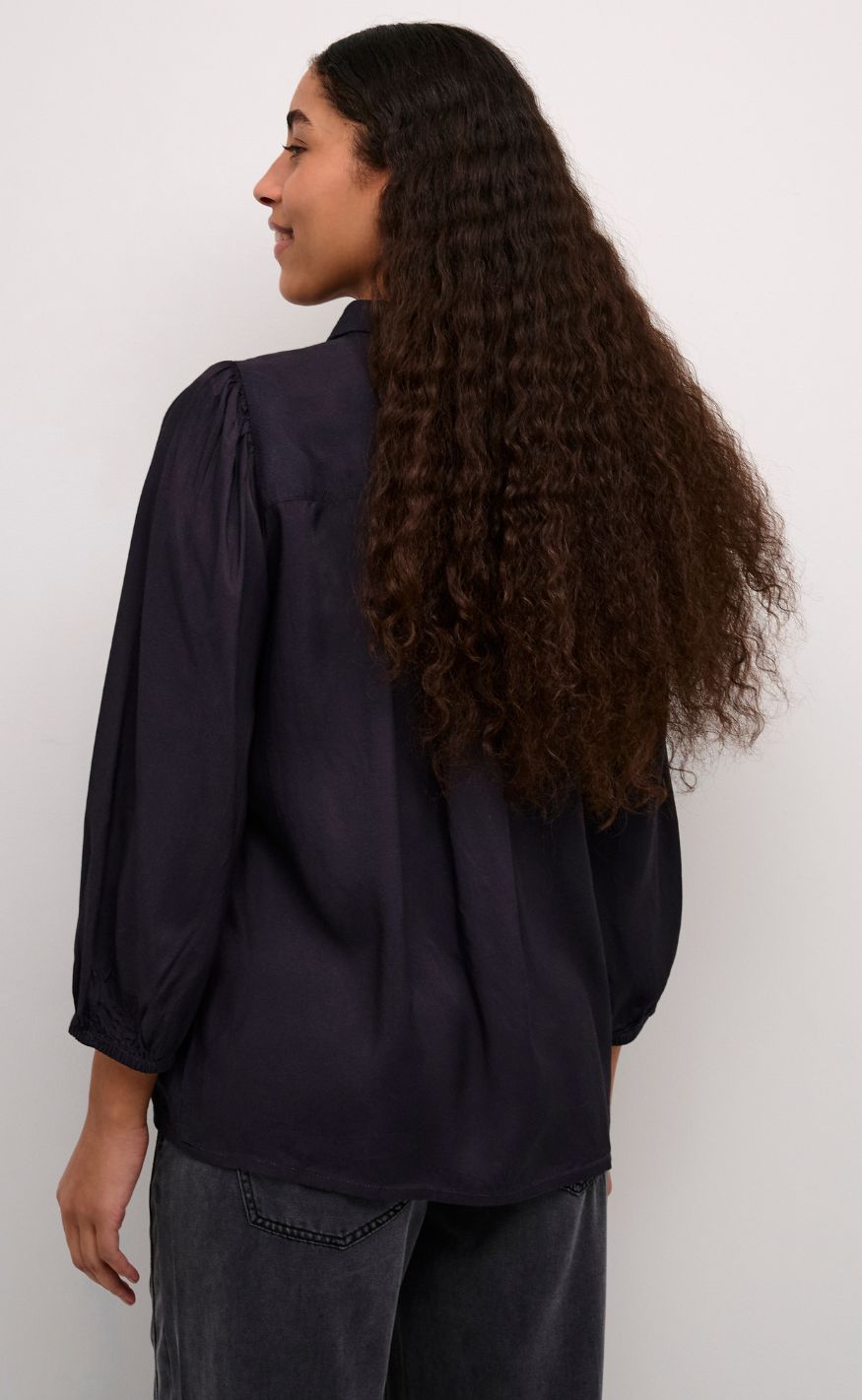 Culture Skjorte - Vinny Chaina - Black