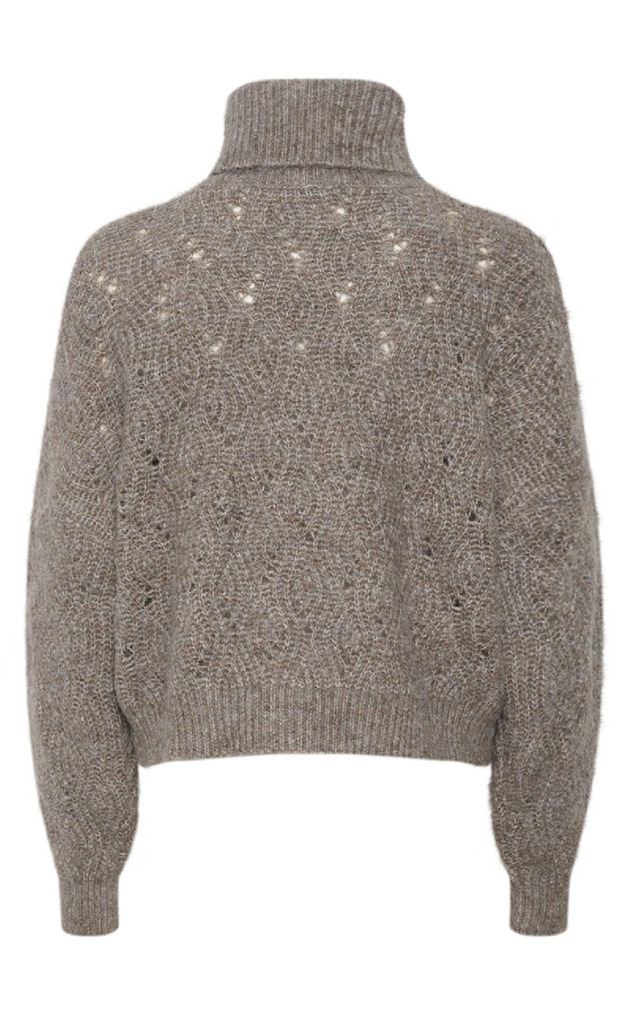 Culture Strik - Kimmy Rollneck - Falcon Melange