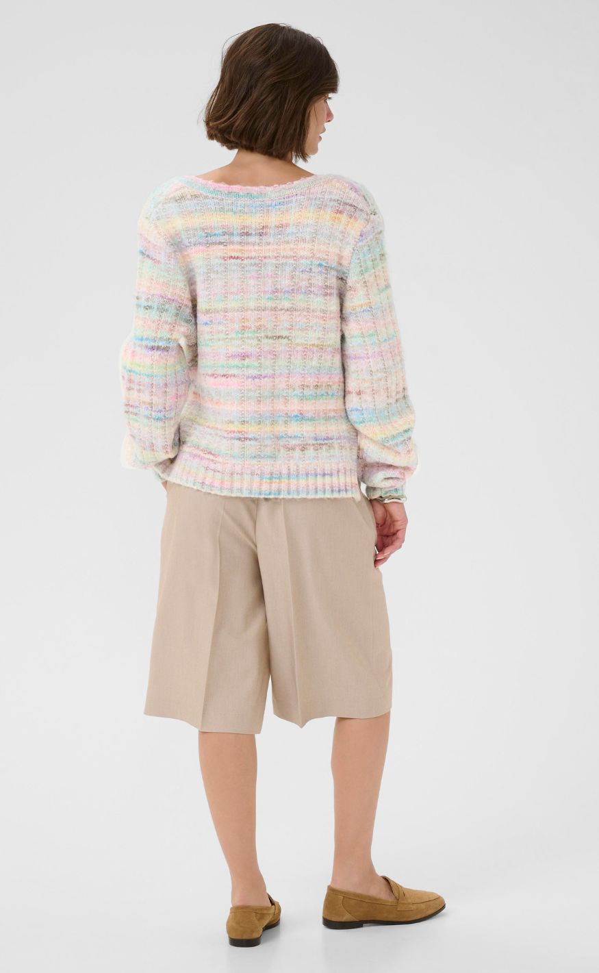 Culture Striktrøje - Bilo - Pink Multi