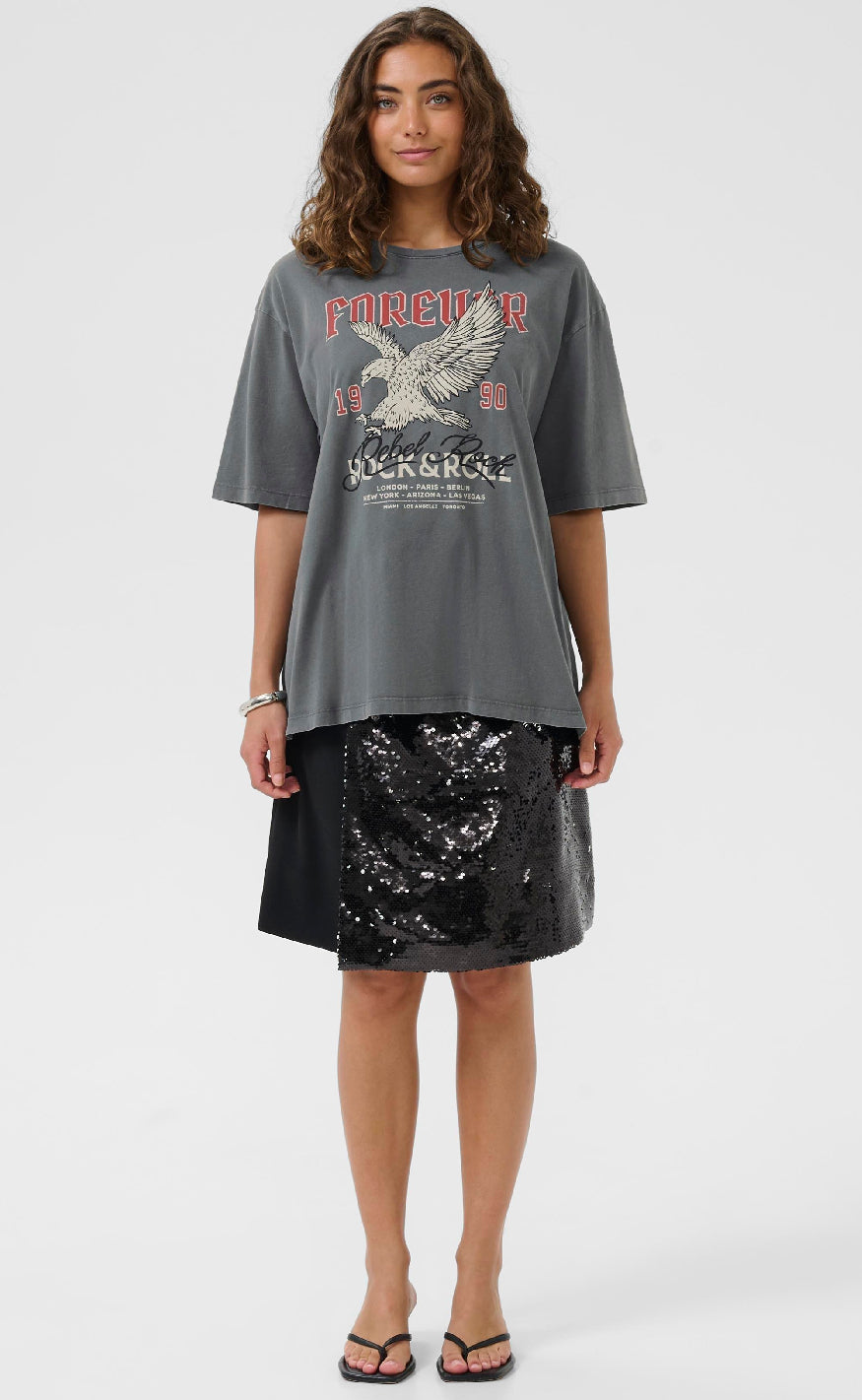 Culture T-Shirt - Lomar Amora - Grey Wash