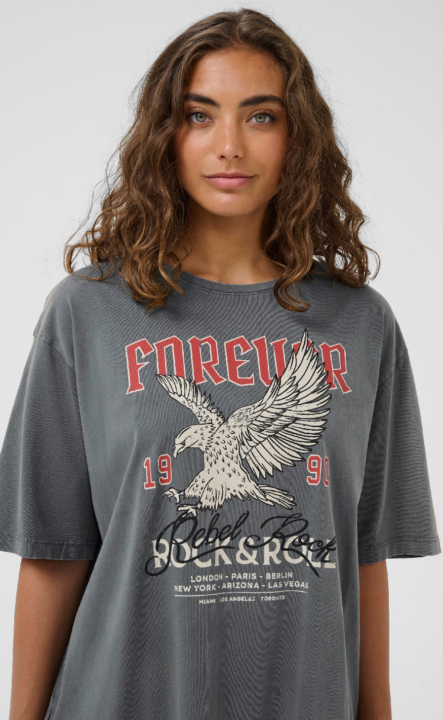 Culture T-Shirt - Lomar Amora - Grey Wash