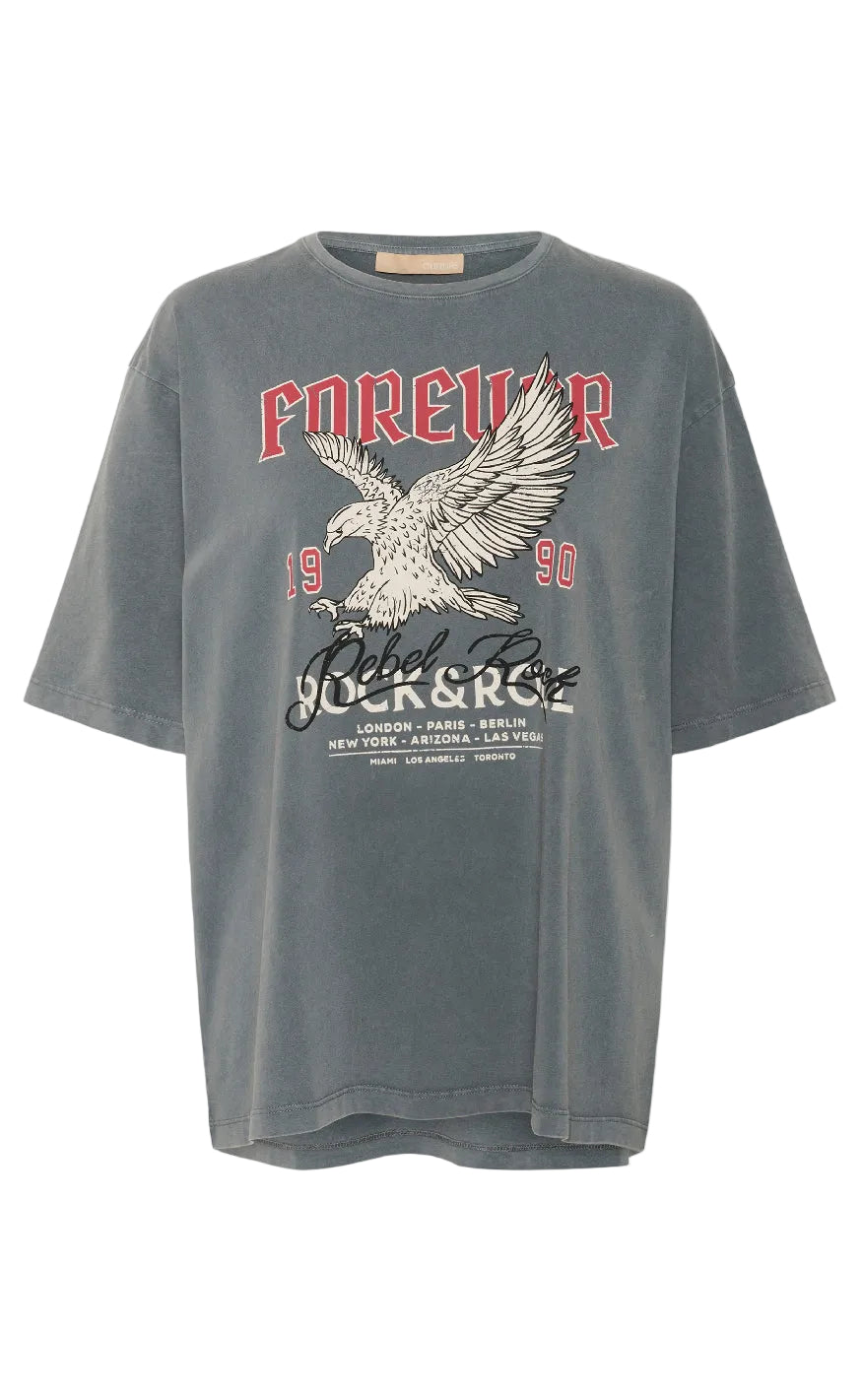 Culture T-Shirt - Lomar Amora - Grey Wash